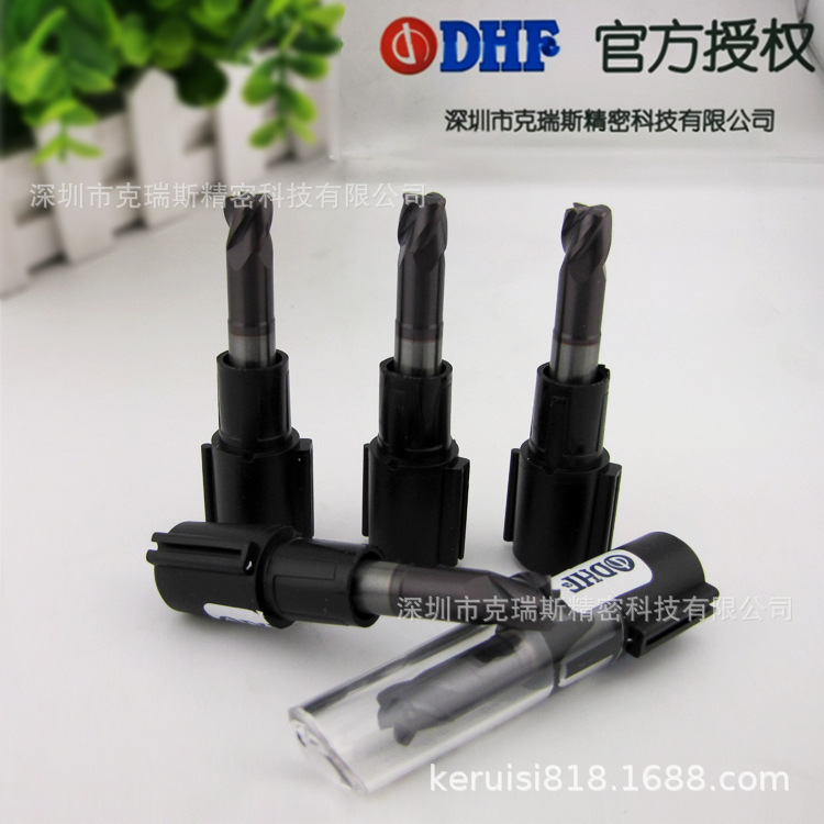 DHF铣刀 台湾德信发高硬度精加工刀具，UEYR0810,8.0*1R 短刃避空