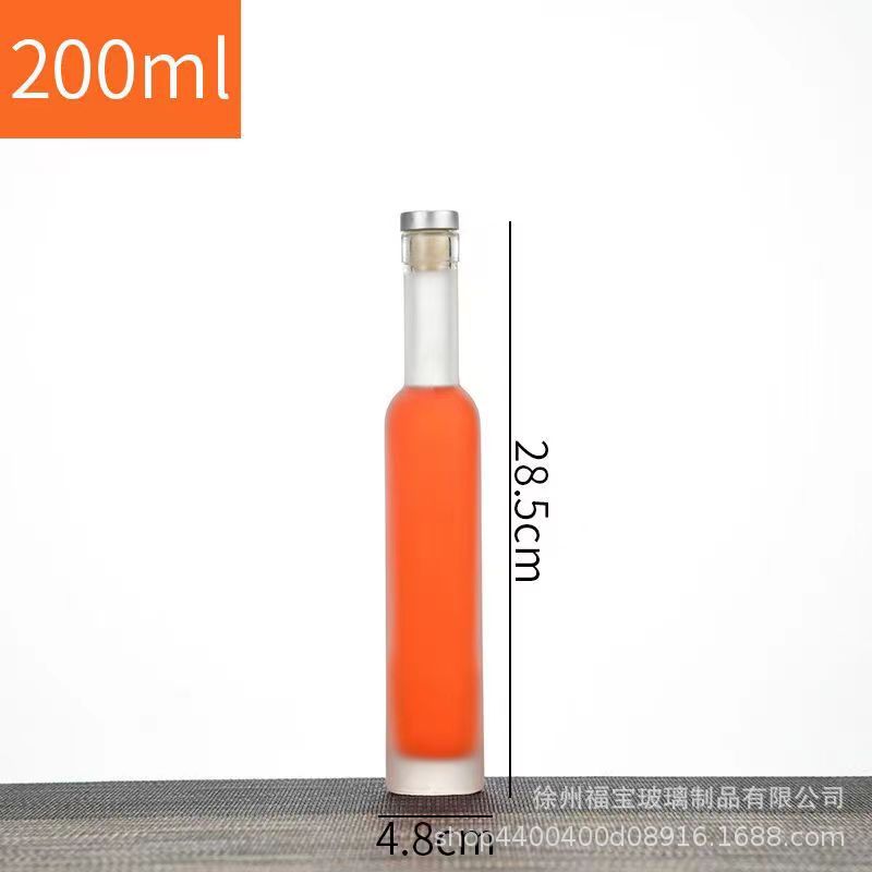 Botella de vino de hielo, botella de vidrio vacía, botella de vino de 375ml, botella de vino tinto de alta calidad, botella de vino de 500ml, botella de vidrio de vino de fruta