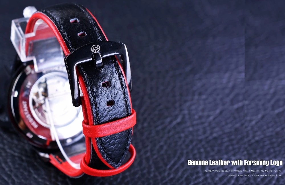 Forsining blue light glass mechanical watch for men's leisure sports hollowed out fully automatic mechanical watch is_voghion.com