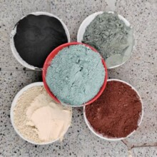 厂家批发彩石粉  色粉  彩粉   彩色石粉