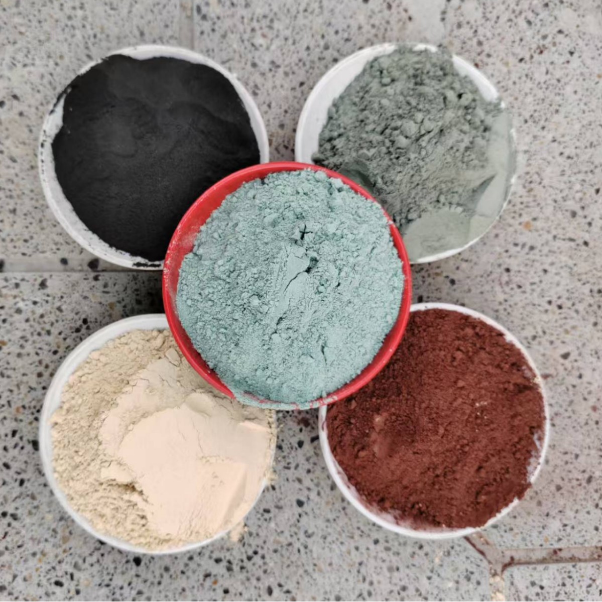 厂家批发彩石粉  色粉  彩粉   彩色石粉