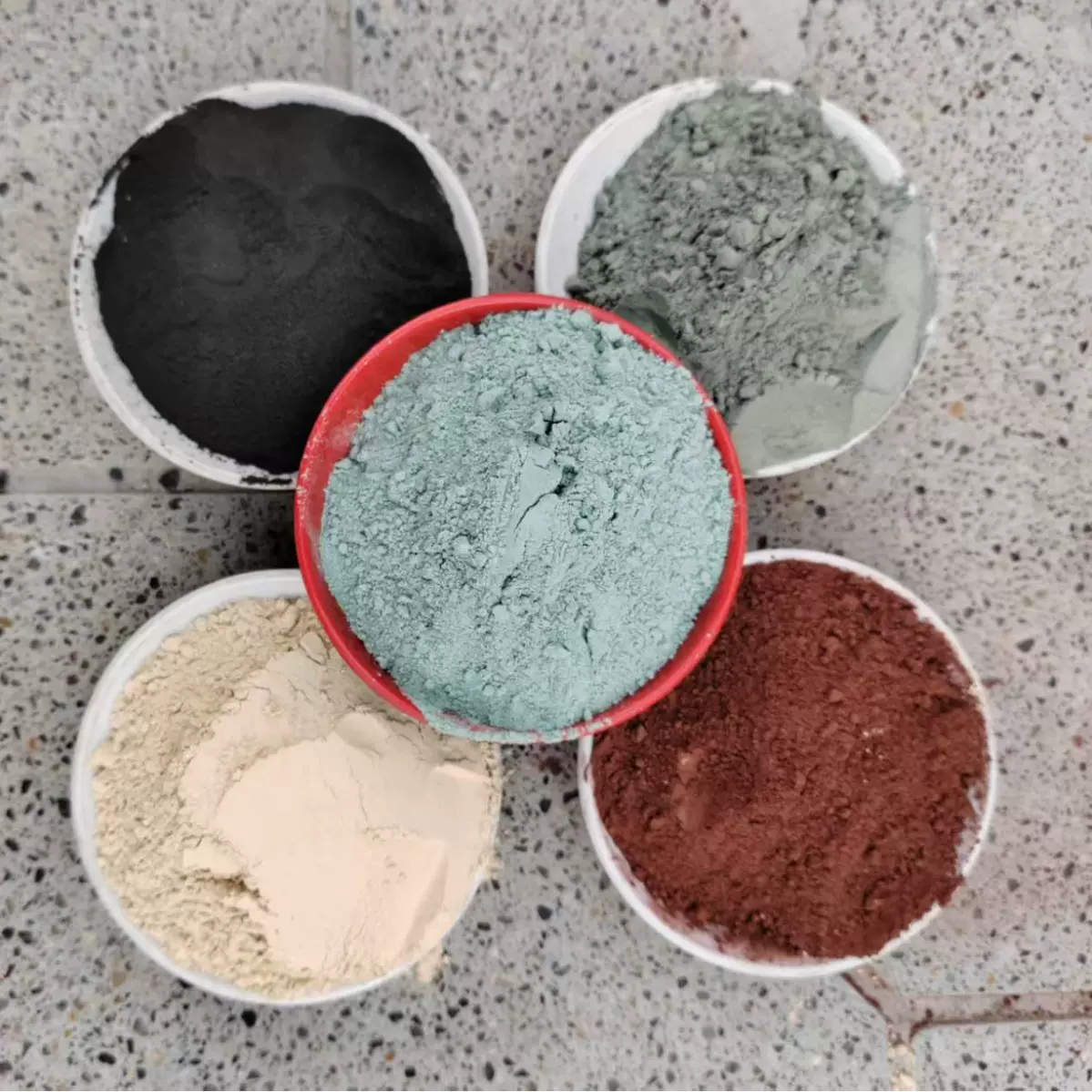 厂家批发彩石粉  色粉  彩粉   彩色石粉