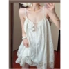 810-Apricot [strap nightgown]