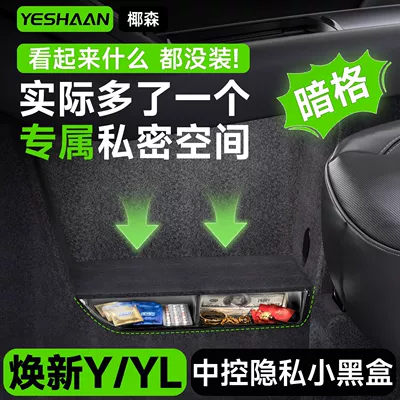 Suitable for Tesla's new Model Car storage bag/box