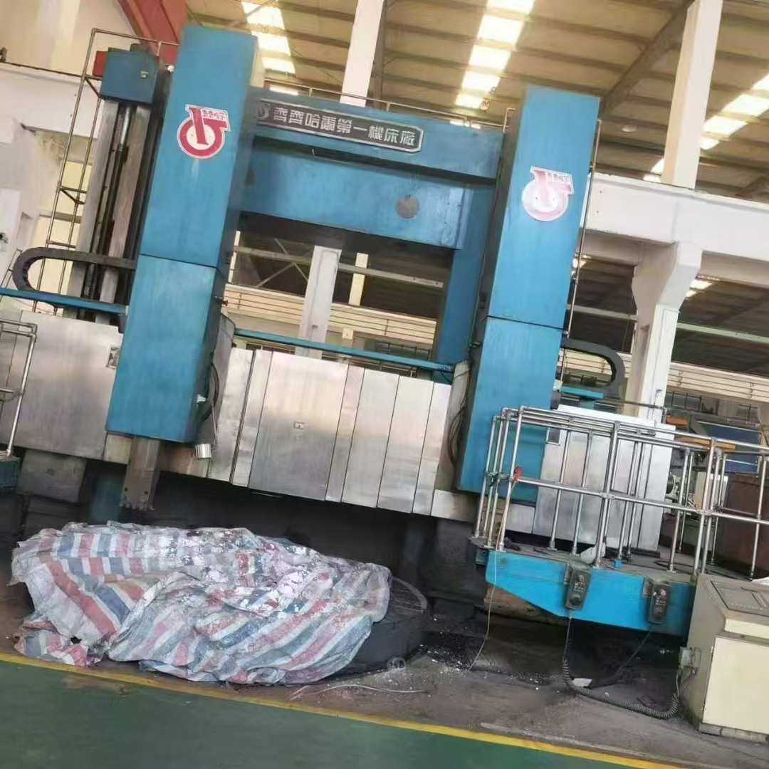 转让二手齐重DVT350x25-32数控立式车床工作台直径:3150mm