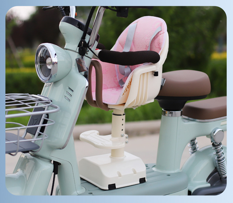 Yadi Emma Electric Car Kids Seat Front Battery Car Baby Seat Motorcycle Baby Kids Safety Chair