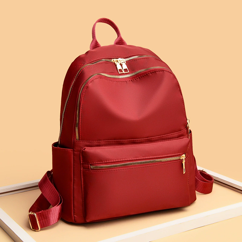 Universal capacious fashionable backpack, waterproof shoulder bag, Korean style, oxford cloth