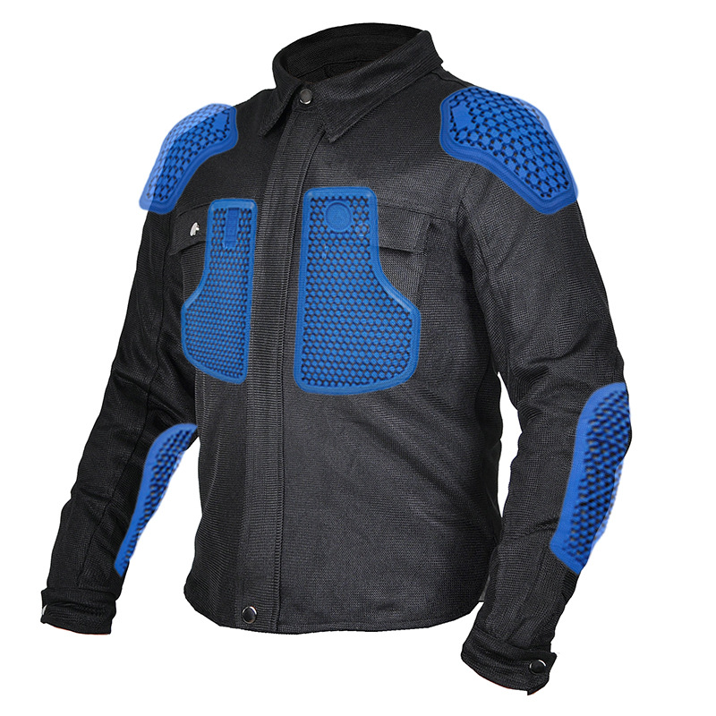 VOLERO nuevo traje de ciclismo de motocicleta malla de verano transpirable chaqueta de ciclismo de motocicleta casual traje a prueba de caídas