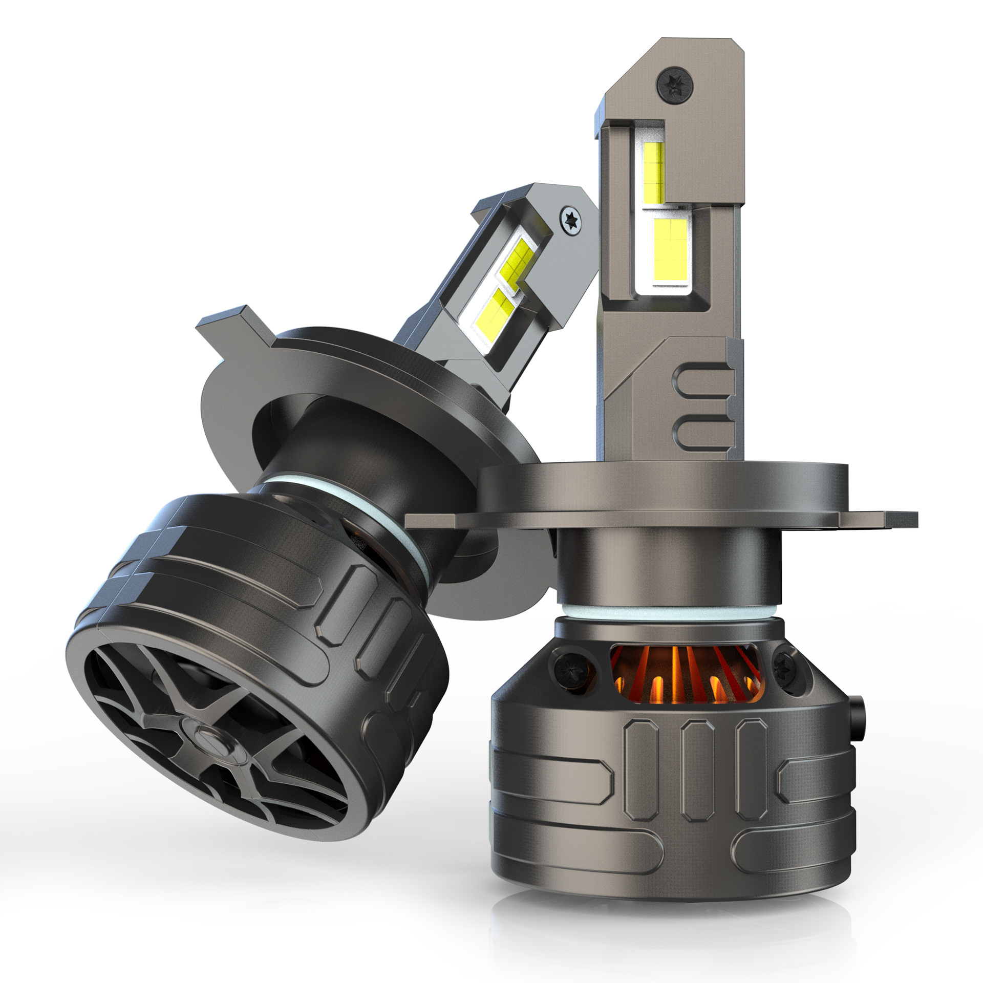 Nuevos productos transfronterizos de la serie V25 superbrillante del faro de automóvil LED H4 conjunto de faro modificado para lámparas de automóvil especiales
