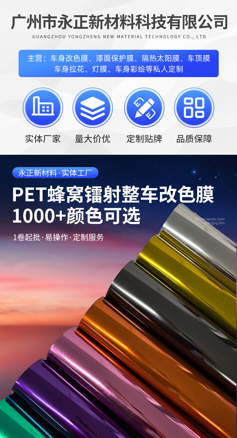 In-Stock Pet Silver Base Car Wrap Film, Original Paint Car Wrap Film, Car Protection Film, Paint Surface Protection Film