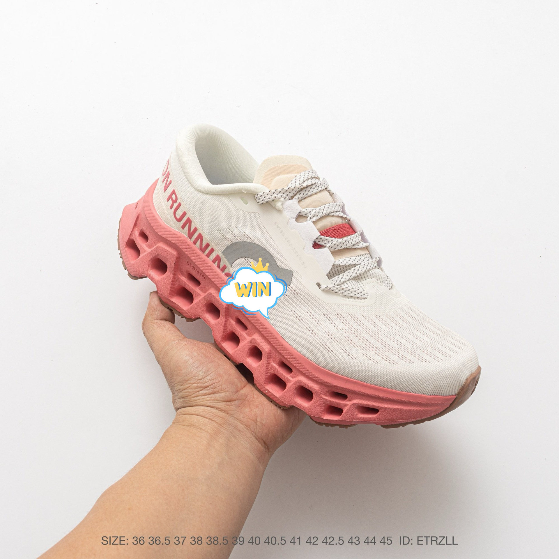 On CLOUDMONSTER 3 cushioned running shoes, suitable for daily training, trail running, and road running, for both men and women