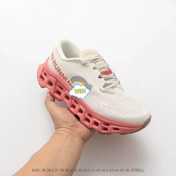 On CLOUDMONSTER 3 cushioned running shoes, suitable for daily training, trail running, and road running, for both men and women
