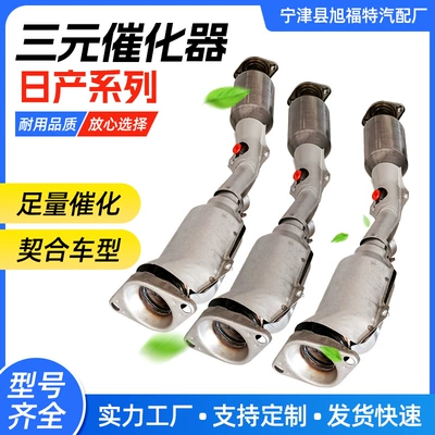 Factory direct supply of automobile exhaust purifier ternary purification system exhaust filtration suitable for Nissan ternary catalyst (Katalizator)