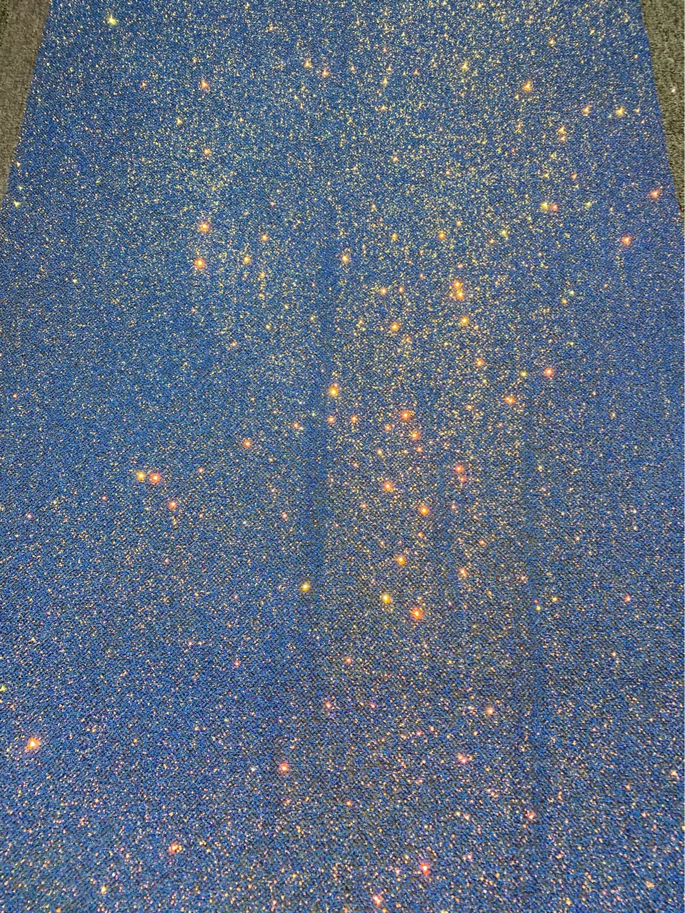 密点无接版缝金光片 网眼布 蕾丝 婚纱礼服洒金面料 金葱粉亮片布