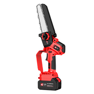 Cross-Border Logging Pruning Saw Rechargeable Household Portable Electric Chain Saw Wireless Lithium Electric Saw Rechargeable Woodworking Electric Saw