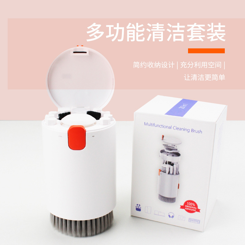 Modelos calientes transfronterizos múltiples funciones teléfono móvil pantalla de la Cámara teclado de la computadora Herramientas de limpieza auriculares Bluetooth traje de limpieza