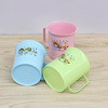 Factory direct sales of simple plastic water cup water mouth brushing cups brushing cup with handle brushing cup wholesale