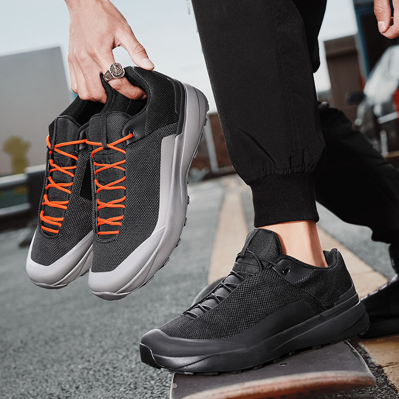 Cross-border 2025 zapatos para hombres nuevos de verano zapatos de senderismo al aire libre zapatos deportivos de plataforma de senderismo zapatos casuales de corte bajo al por mayor para hombres