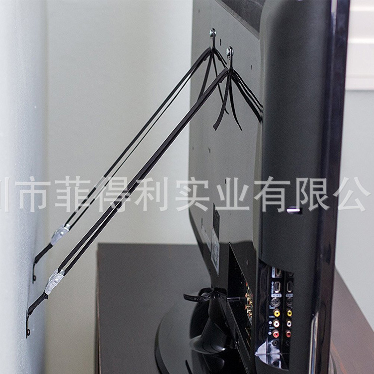 Cinturón DE PROTECCIÓN DE TV para niños muebles cinturón anti-Inclinación hebilla de aleación LCD TV auxiliar cinturón de fijación anti-reversa