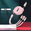 Telescopic mobile phone, handheld charging cable, 3A, Android, Birthday gift