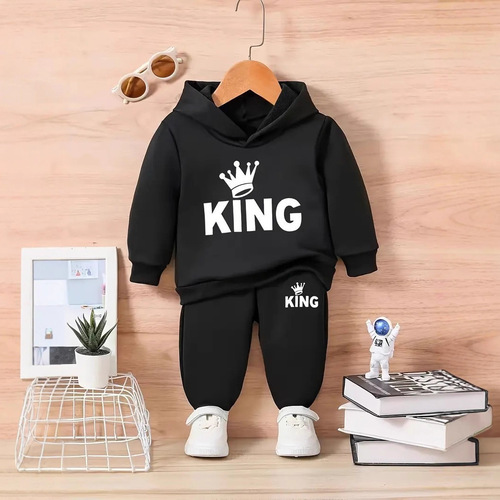 Independent Station Amazon 2025 Cross-Border Bestselling Children's Cartoon 3D Print Hooded Sweatshirt Set Fashion Casual Style