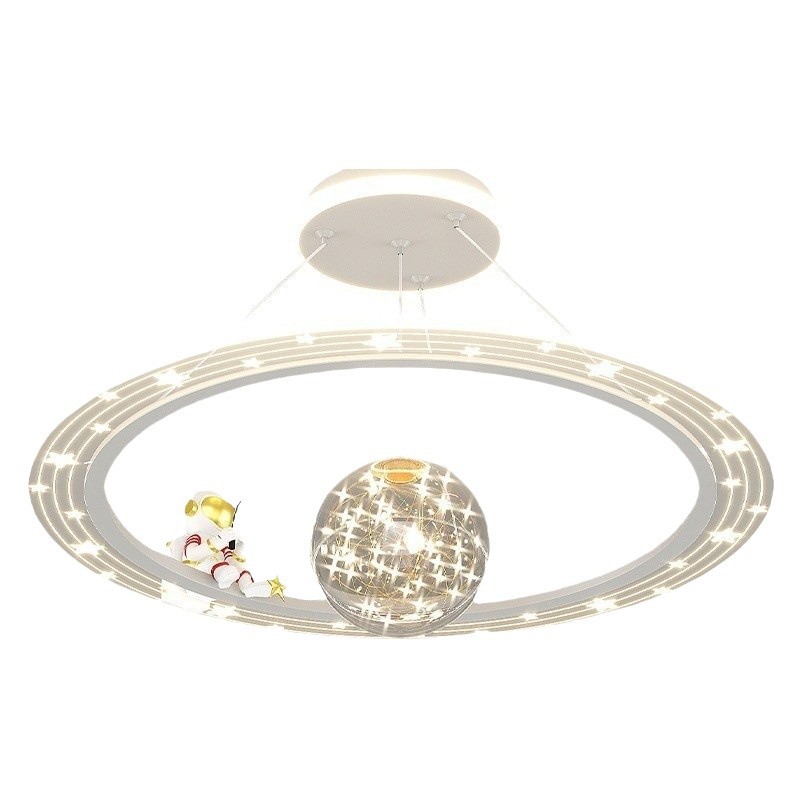 Astronautas de la habitación de los niños decoran lámparas de la habitación del niño estrella pequeña princesa lámparas de la habitación