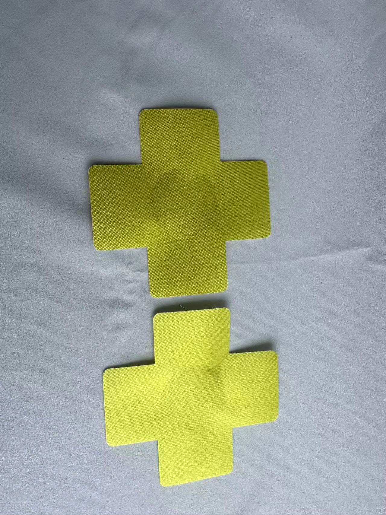 Venta caliente transfronteriza europea y americana sexy impreso mama pegatinas desechables en forma de X pecho Nipe cubre