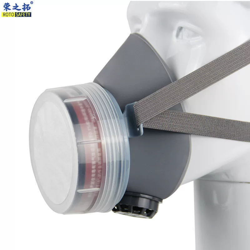 Gas mask, dust-proof full-face mask, car spray-painting special fire-fighting army chemical oil fume formaldehyde labor protection gas mask