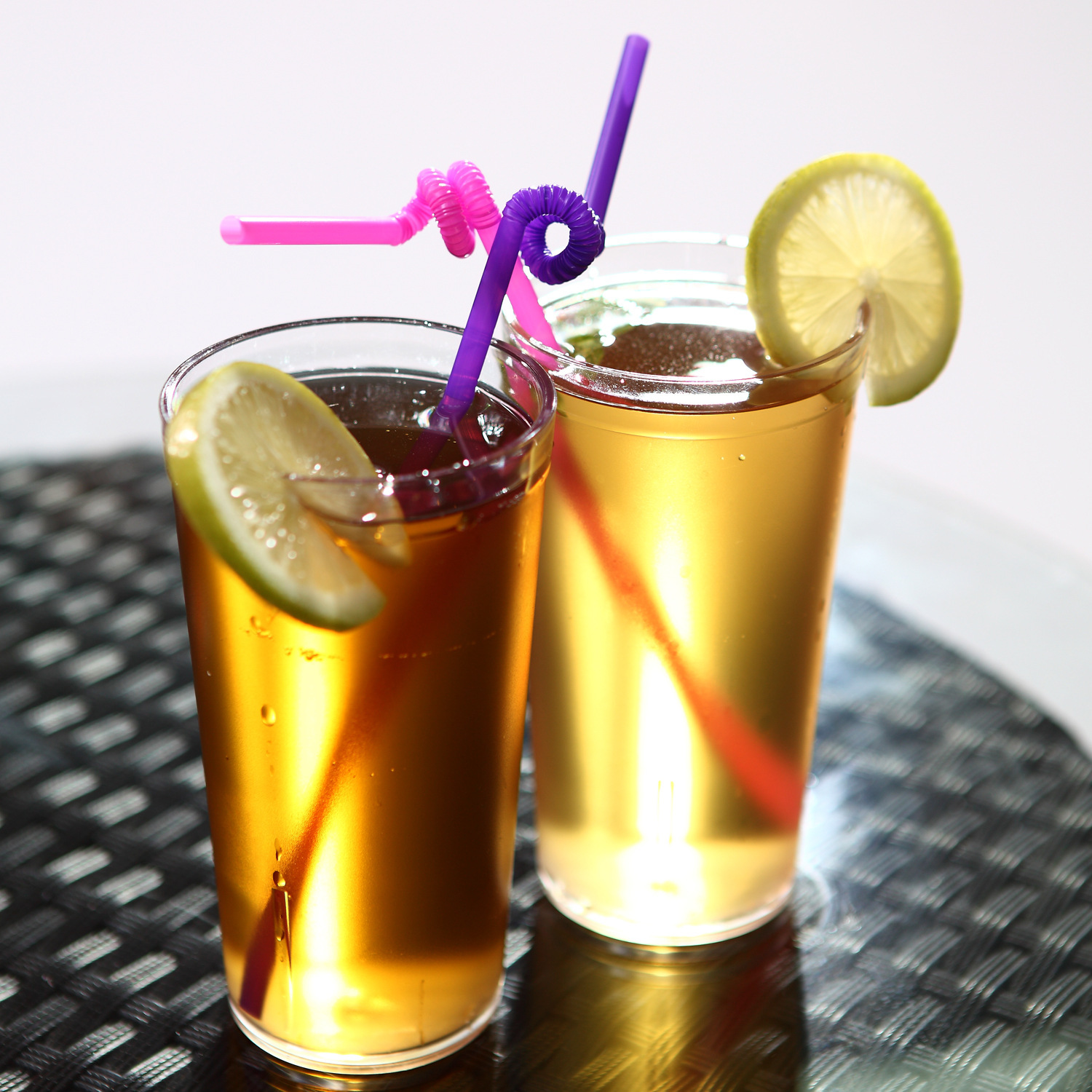 直销Pc八角水杯透明塑料水杯啤酒果汁塑料水杯透明批发加厚耐摔