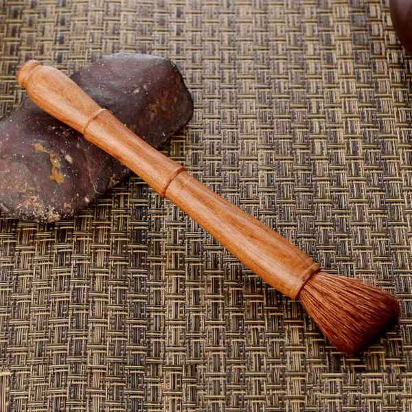 Заводская поставка Средний сандаловый горшок ручка Средний черное дерево груша куриное крыло деревянная горшок ручка