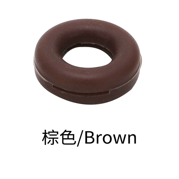 Silicone circle coffee color
