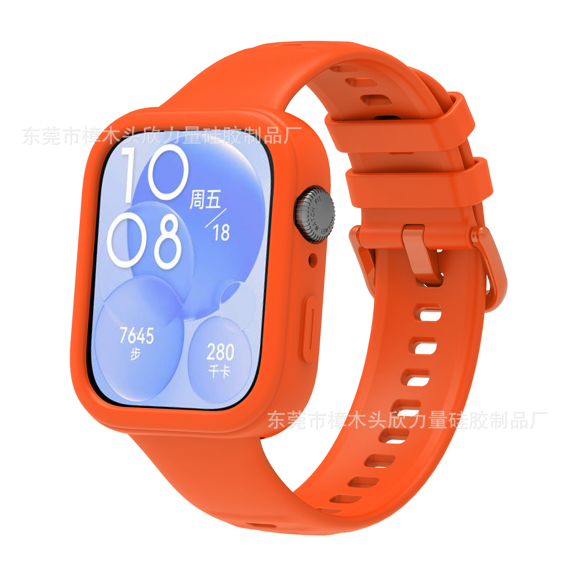 Xinliangli is suitable for Huawei Fit3 case and Huawei Watch Fit3 watch silicone case details Picture