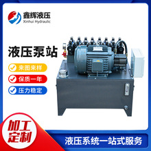源头工厂生产液压动力泵站 伺服动力单元液压站 成套液压系统