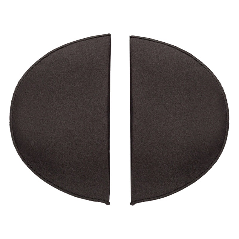 Silk-Like Fabric Shoulder Pads, Cotton Garment Accessories, High-Density Sponge-Covered Thin Soft Shoulder Pads for Coats and Suits