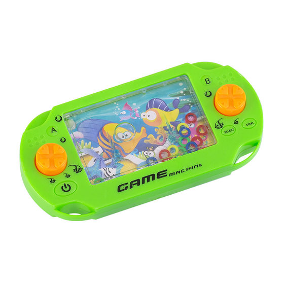 Handheld game machine water machine children's educational nostalgic classic retro water machine ring student toy
