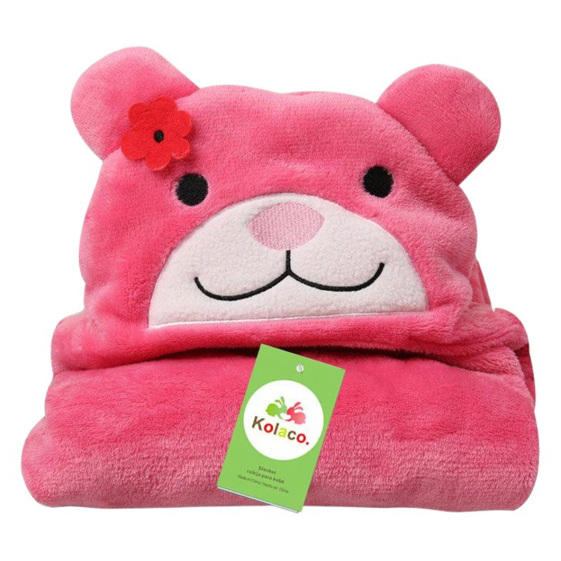 Новый плащ с головой животного, детское бархатное банное полотенце Faleel, осенне-зимнее утолщенное мягкое одеяло, плащ с капюшоном и животными