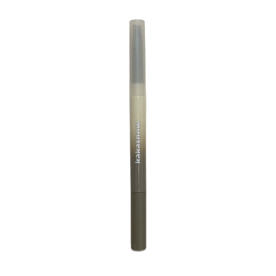 Kakashow lápiz de cejas de doble cabeza, cejas ligeras coreanas, raíces de cejas salvajes, raíces de cejas claras, impermeables, maquillaje especial para maquilladores image 6