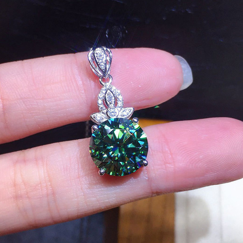 Cao Shi Live Streaming New Version Eight-Heart Eight-Arrow Diamond Pendant Necklace for Valentine's Day Gift for Girlfriend