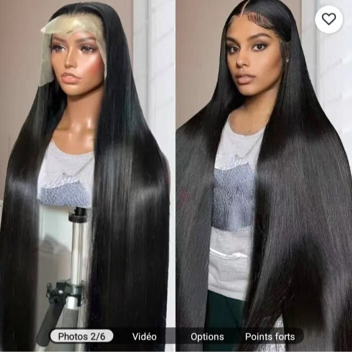 13X6 Deep Wave Lace Front Wig Lace Front Wig Women's Medium Parted Small Curly Long Curly Hair Cover