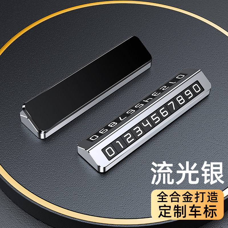 V2S 실버 풀 메탈 더블 넘버 모델