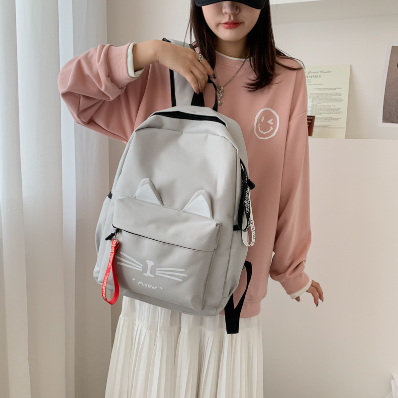 Mochila escolar para niñas, estilo coreano, para edades de 6 a 12 años, ligera y cómoda