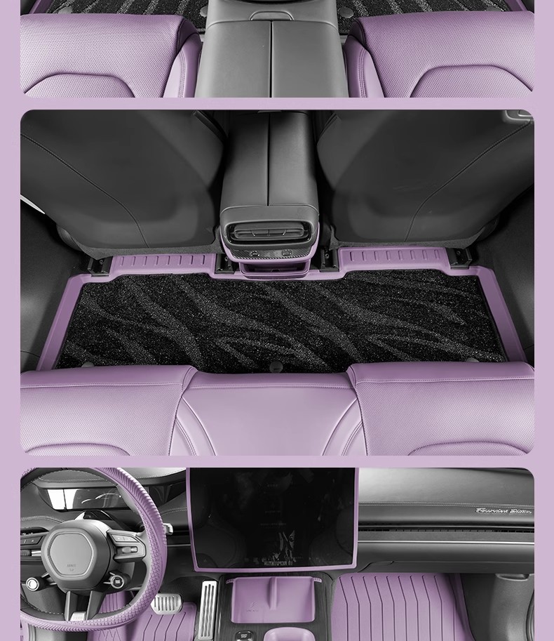 Suitable for Xiaomi Su7 Foot Pads Tpe Injection Molding Process Anti-Scratch and Wear-Resistant Fully Surrounded Carpet Interior Special Products