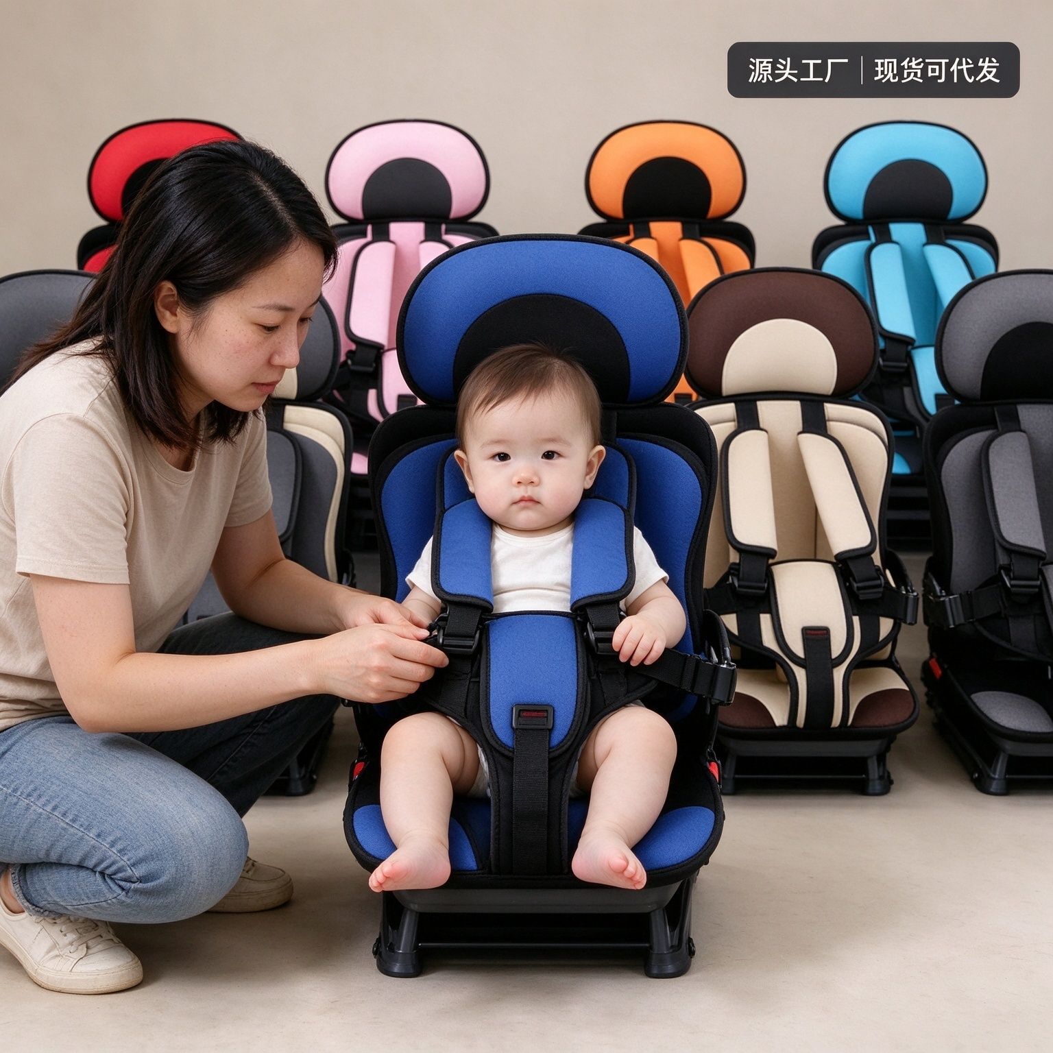 Household Sofa Fixed Cushion, Dining Chair Fixed Cushion, Anti-Fall Baby Artifact for 9 Months to 12 Years Old, Available in All Seasons