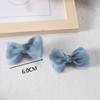 Cute children's hairgrip for princess girl's with bow, western style