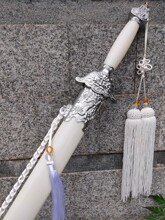 太剑不锈钢女士晨练健身剑软剑表演剑武术剑男士未开刃古装道具