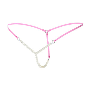 A generation of sexy ladies underwear Pearl transparent temptation fun thong a line T pants manufacturers wholesale
