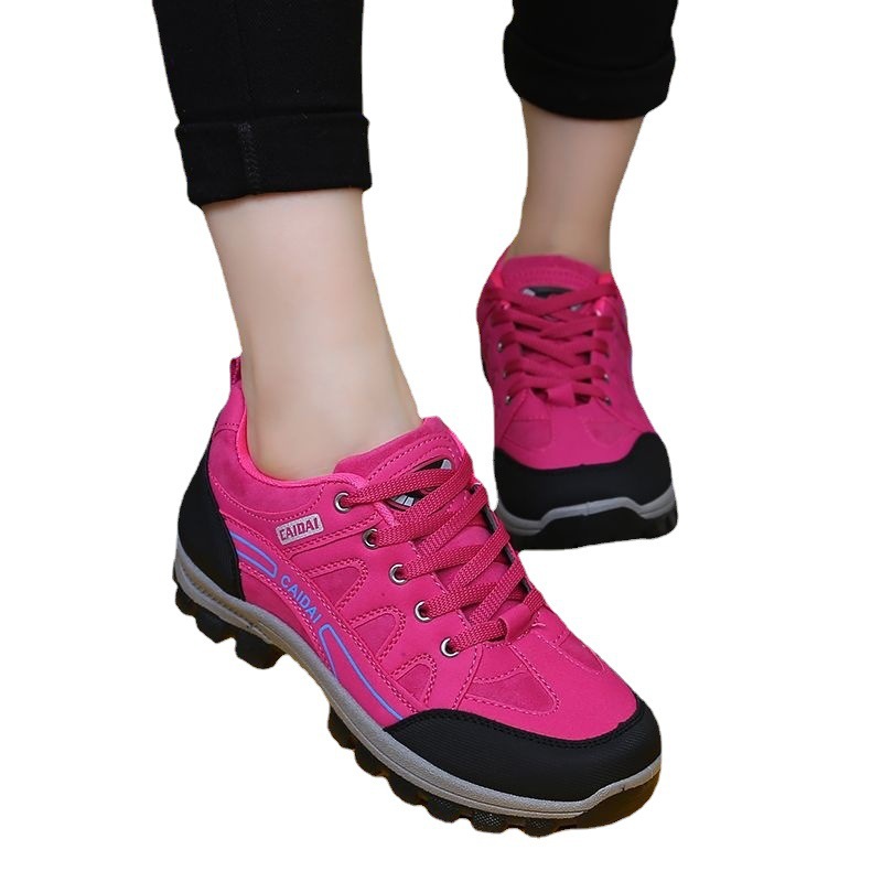 登山鞋户外徒步鞋防水女徒步鞋防滑耐磨跑步运动旅游鞋秋冬女鞋