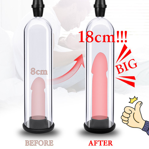 Small vacuum air pump penis trainer male pull rod negative pressure increaser aircraft cup adult sex toy