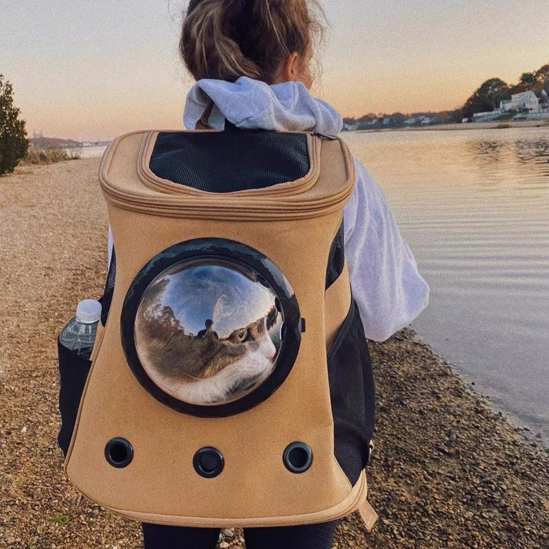 Кошачий рюкзак Домашние животные выходят на портативный большой кошка с плечевой сумкой в капсуле Kirki Shiba Dog