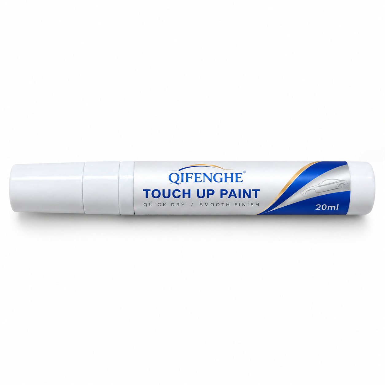 Cross-border car touch-up paint pen, silver scratch repair tool, quick-drying paint repair liquid for car paint, scratch remover, car care and beauty product, 20ml